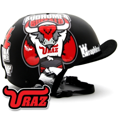 [그래피커] 0007-URAZ-Helmet-03 헬멧스티커