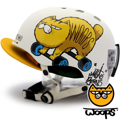 [그래피커] 0018-WOOPS-Helmet-04 헬멧스티커