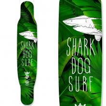 [돌돌] SHARK DOG_Longboard_10 샤크독 서핑 하와이 롱보드 캐릭터 그래픽 스티커 스킨