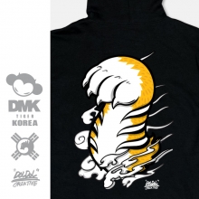 [DOLDOL] DMK_HOODY_54 그래피티 아티스트 데빌몽키 dmk 호랑이 한국 캐릭터 그래픽 디자인 후드티 후디