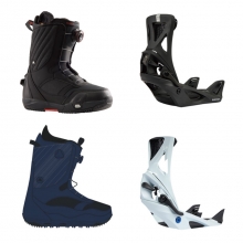 2223 Burton Women's Limelight Step On Snowboard Boots [Wide] - Black or Dress Blue + 2223 Burton Women's Women's Step On Escapade Re:Flex Snowboard Bindings - Black or Ballad Blue (버튼 라임라이트 스텝온 부츠 + 버튼 스텝온 에스카페이드 리플렉스 여성용 바인딩 셋트)