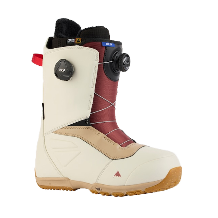 2223 Burton Men's Ruler BOA® Snowboard Boots - Stout White/Red (버튼 룰러 보아 남성용 스노우보드 부츠)