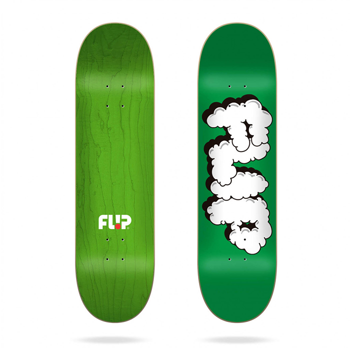 Flip Smokin Green 7.75″x31.6″ Deck (플립 스모킨 그린 스케이트보드 데크)